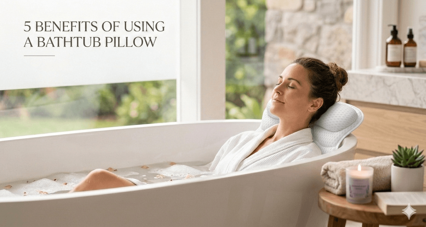 5 Powerful Benefits of Using a Bath Pillow for Tub Relaxation